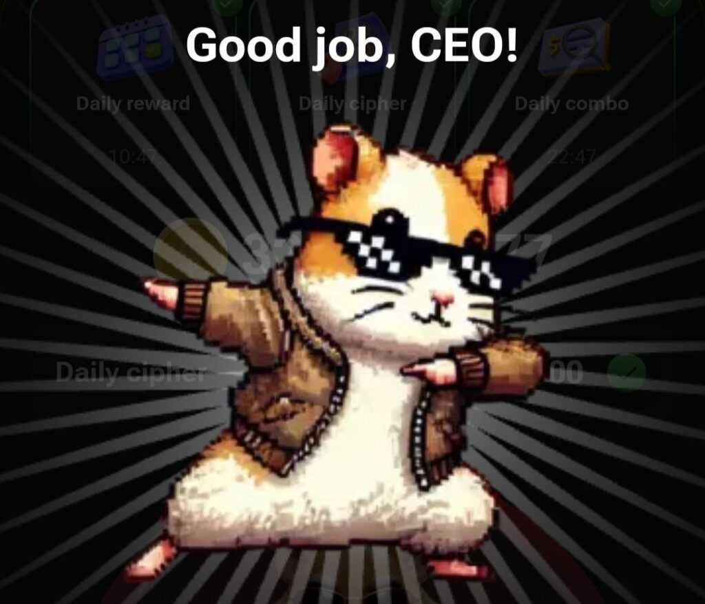 Good job, CEO!